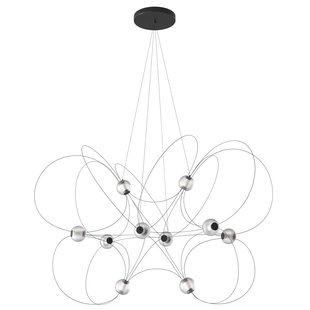 DCW&Eacute;ditions Munari X10 Hanglamp Zwart Voorgemonteerd