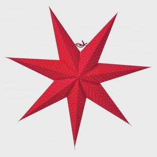 Watt & Veke Aino Kerstster rood 60 cm