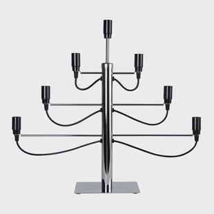 Star Trading Milano elektrische kandelaar chroom