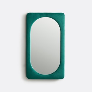 Rechthoekige spiegel met fluweel, 40x70 cm, Velvet