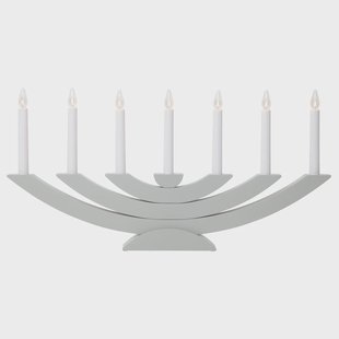 Star Trading Navida adventskandelaar Grijs