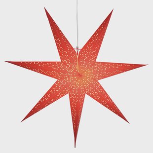 Star Trading Dot adventsster 70 cm Rood