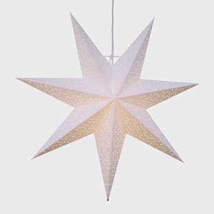 Star Trading Dot adventsster 54 cm Wit