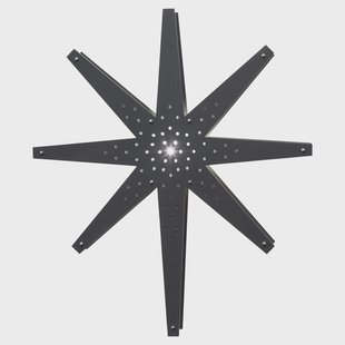 Star Trading Tall adventsster 60x70 cm Grafietgrijs