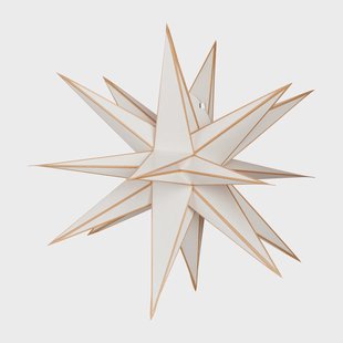 Watt & Veke Sputnik kerstster Ø60 cm Wit-goud