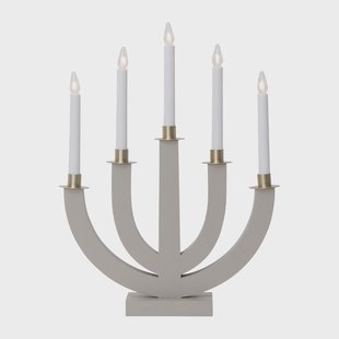 Star Trading Eli adventskandelaar Beige