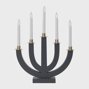 Star Trading Eli adventskandelaar Grijs