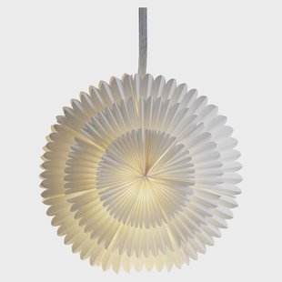 Star Trading Frost adventsster Ø50 cm Wit