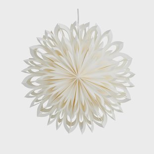 Watt & Veke Clara adventsster Ø50 cm Wit