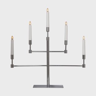 Star Trading Vide adventskandelaar Chroom