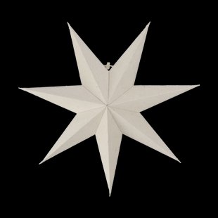 Scandi Living Bare adventsster wit 45 cm