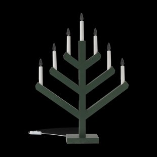 Scandi Living Pine adventskandelaar 62 cm Groen