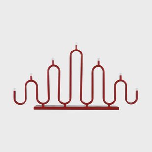 Globen Lighting Noel 7 adventskandelaar Rood