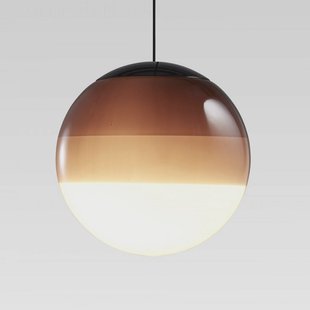 MARSET LED hanglamp Dipping Light, Ø 20 cm, bruin