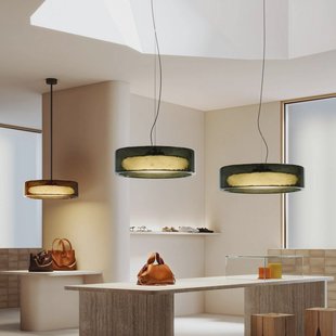 MARSET LED hanglamp Ringo, Ø 70 cm, donker rookgrijs