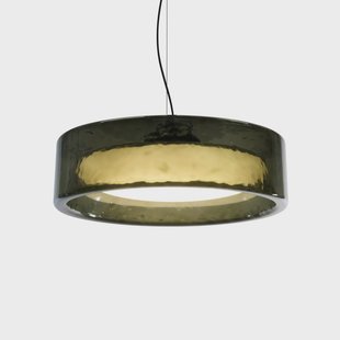MARSET LED hanglamp Ringo, Ø 90 cm, groen TRIAC, kunststof