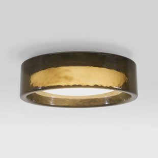 MARSET LED plafondlamp Ringo, Ø 90 cm, donker rookgrijs