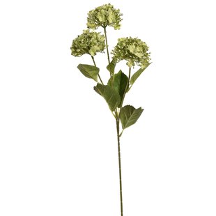 Kunstbloem Sneeuwbal - wit - 70 cm