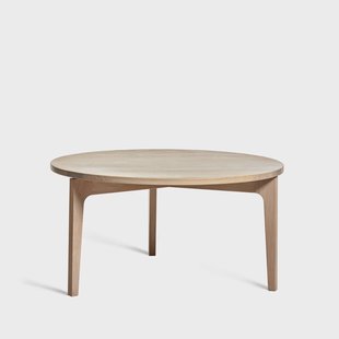 Mavis Höllviken salontafel Ø80 cm eik witgepigmenteerd