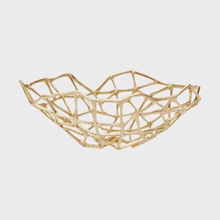 Tom Dixon Bone schaal Messing, L