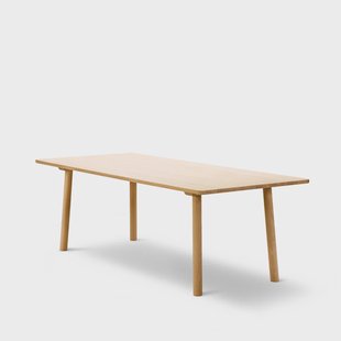 Fredericia Furniture Taro 6106 eetkamertafel Licht geoliede eik, 220x93,5cm