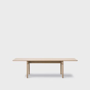 Fredericia Furniture Post 6440 eettafel Licht geoliede eik, 100x265 cm