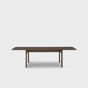 Fredericia Furniture Post 6440 eettafel Gerookte eik, 100x265 cm