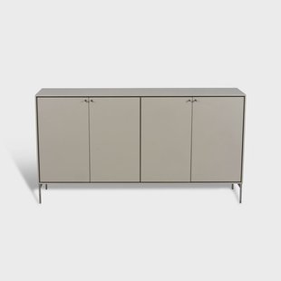Mavis Volt dressoir 80x148 cm Beige-roestvrij staal