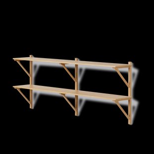 Fredericia Furniture BM29 plank 149x61 cm Eiken lak