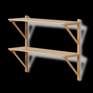 Fredericia Furniture BM29 plank 78x61 cm Eiken lak