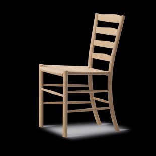 Fredericia Furniture Klint stoel Natuur-gevlochten-gezeepte eik