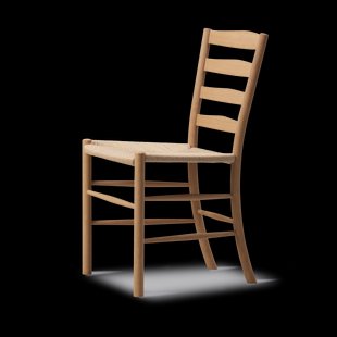 Fredericia Furniture Klint stoel Natuurgevlochten-oliegeoliede eik