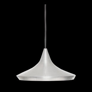 Tom Dixon Beat Unbeaten brede lampenkap Ø36 cm Aluminium