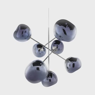 Tom Dixon Melt Chandelier large hanglamp LED 196 cm Rook