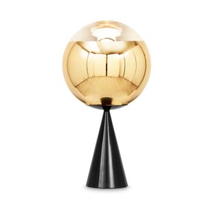 Tom Dixon Mirror Ball fat tafellamp LED 46,5 cm Silver-silver