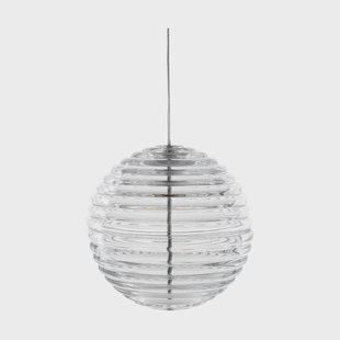 Tom Dixon Press Sphere hanglamp LED Ø30 cm Helder