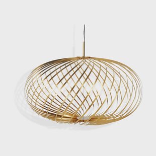 Tom Dixon Spring hanglamp LED messing Medium
