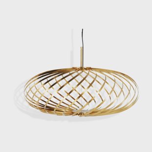 Tom Dixon Spring hanglamp LED messing Klein