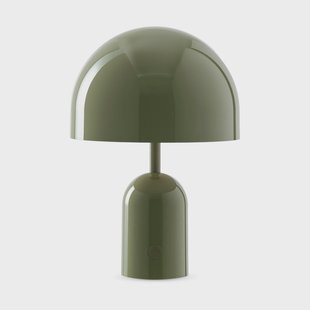 Tom Dixon Bell Portable LED tafellamp 28 cm Mos