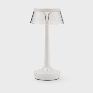 Flos Bon Jour Unplugged tafellamp Almost white