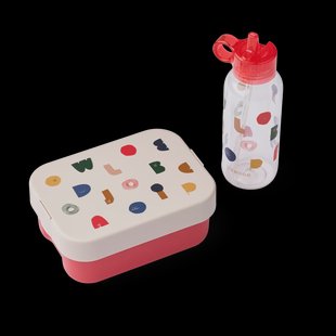 Liewood Chelsey bedrukte lunchbox set 2 delen Characters-Sandy