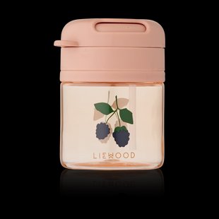 Liewood Pavia mok met rietje 28 cl Berry-Pale Tuscany