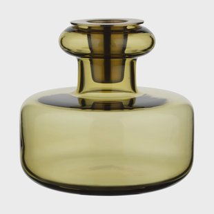 Marimekko Puteli kaarsenhouder Ø10,5 cm Green umber