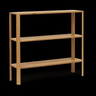 Form & Refine Leaf plankrek 3 planken 92x100 cm Eikenhout