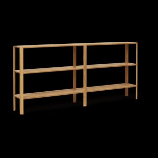 Form & Refine Leaf plankrek 3 planken 92x200 cm Eikenhout