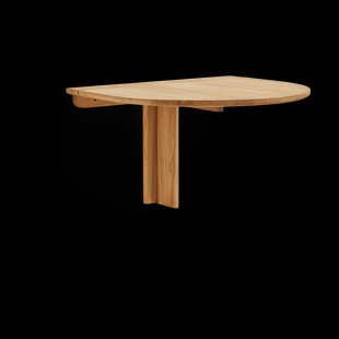 Form & Refine Trefoil wandgemonteerde tafel Eikenhout