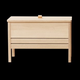 Form & Refine A Line opbergbank 68 cm Geoliede eik
