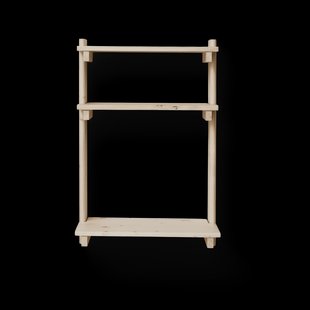 Form & Refine Beam wandplank met bureau Dennenbos