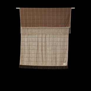 Form & Refine Aymara deken 130x190 cm New square brown