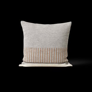 Form & Refine Aymara kussen 52x52 cm Pattern grey